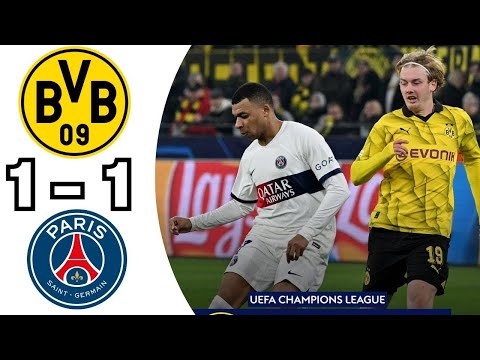 Borussia Dortmund vs PSG [1-1] | All Goals & Extended Highlights | UEFA Champions League 2023/24