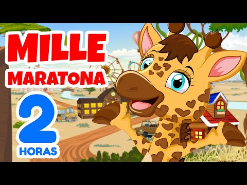 Mille Maratona - Giramille 2 horas | Desenho Animado Musical