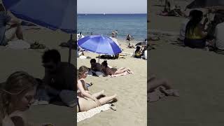 Download lagu 🇪🇸 Sunny day at Barcelona beach Spain mp3