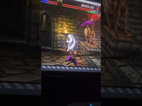 MK3 Sindel Infinite - Jab-roundhouse corner cancel. #fightcade #combo #glitch #arcadegames #umk3