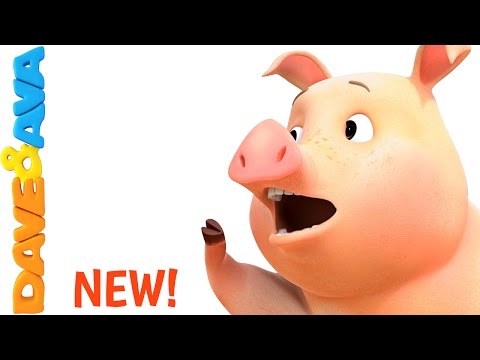 🐷 The Farmer in the Dell | Nursery Rhymes and Baby Songs from Dave and Ava  🐷
