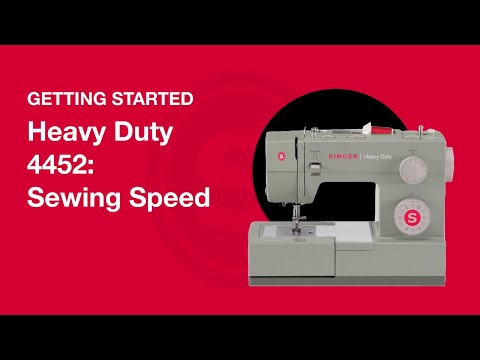 SINGER® Heavy Duty 4432 Siuvimo mašina video