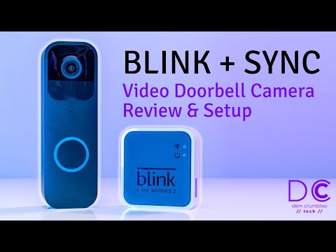 NEW Amazon Blink Video Doorbell Review & Sync Module Setup