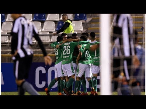 Sergio Santos abrió la cuenta y pone en ventaja al Audax Italiano contra Botafogo por la Sudameri...