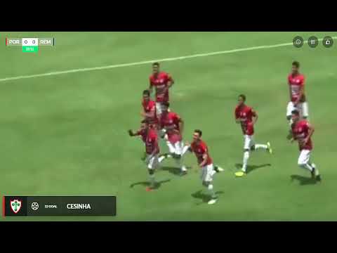 Gols - Portuguesa 2x0 Remo - Copinha 2018 - 2ª Rodada