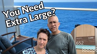 Is It Worth It?? Tour Odyssey of the Seas' Extra Large Balcony Room 11652