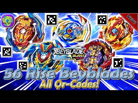 Qr- коды всех бейблейдов BEYBLADE BURST RISE