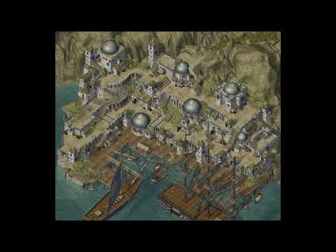 Baldur's Gate 2 Music - "The Pirate Isle" with Rain (For Sleeping, Studying, Background Noise, etc)