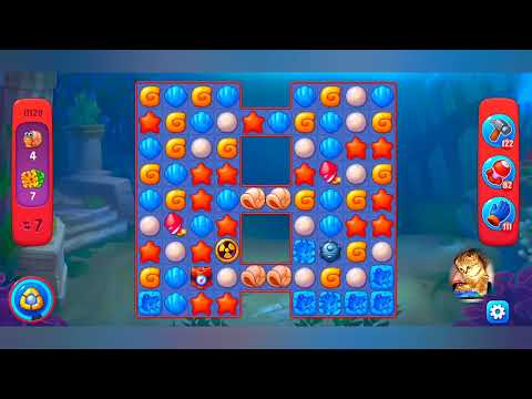 фишдом 2023  #  11129 уровень - прохождение без бустеров # Fishdom,   11129  level - no Boosters.