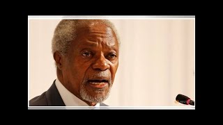 Ex-UN chief Annan tells Facebook to move faster on hate speech