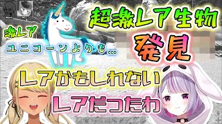 ユニコーン越えの激レア生物○○に大はしゃぎするミミきゅぴ【兎咲ミミ/神成きゅぴ/ぶいすぽっ!/切り抜き/Ark】