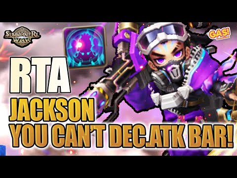 [RTA] JACKSON INSANE PASSIVE ANTI PUSHBACK!- Summoners War: Sky Arena #summonerswar #arena #pvp