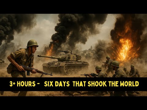 Fall Asleep To The ENTIRE History of The Six-Day War (1967) | Calm Arab–Israeli War Documentary