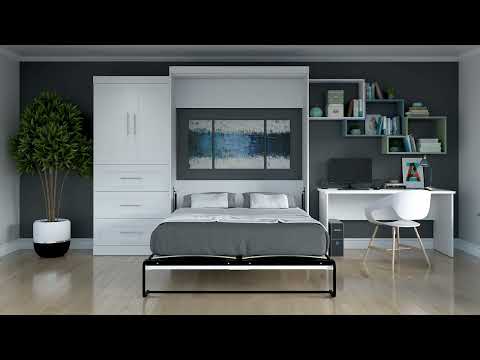 Save Space with a Murphy Bed from Bestar