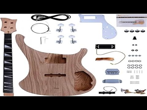 Leo Jaymz DIY Electric Bass Guitar Kits part# 2 project update