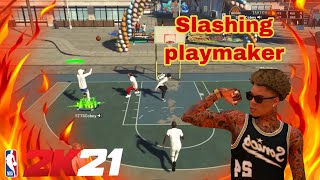 NBA 2K21 Slashing Playmaker /Road to 50 Chosen Sigs Dribble God Mixtape Best Combos