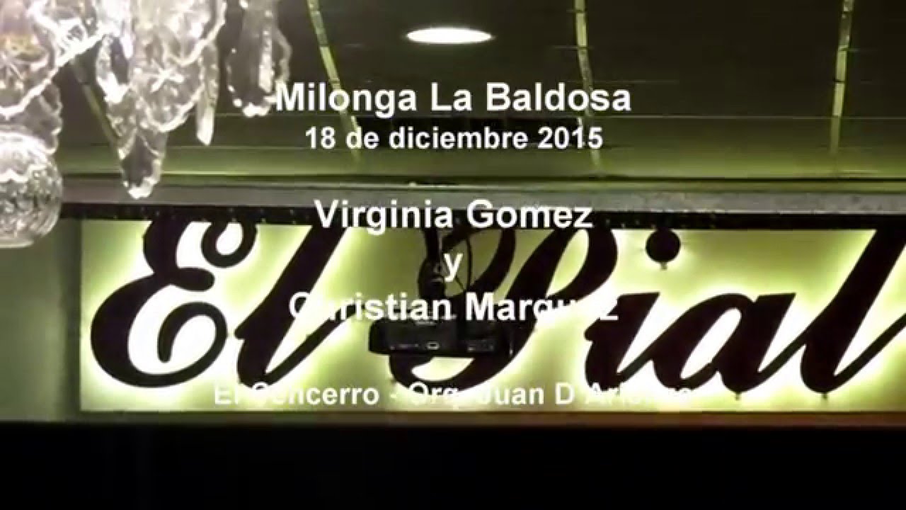 Virginia Gomez y Christian Marquez 1/4