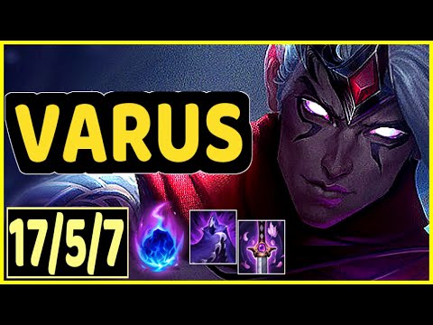 CHALLENGER ADC 10CSPM Gameplay - Varus vs Draven | 17/5/7