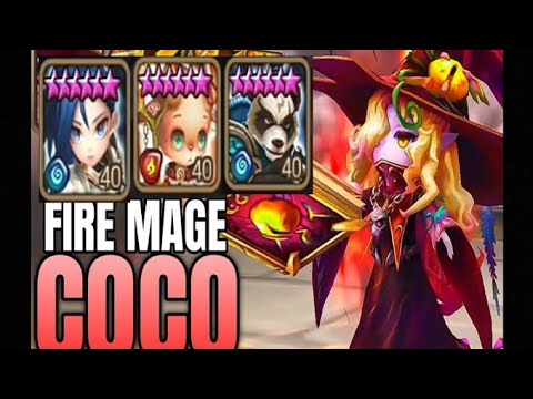 Coco & Molong In SWC In (Summoners War)