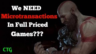 We NEED Microtransactions in Full Priced Games???