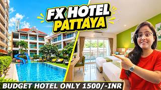 Pattaya Hotel for Just $15 a Night?! 😱 | FX Hotel Review 🇹🇭