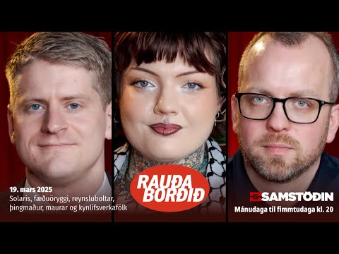 Solaris, fæðuöryggi, reynsluboltar, þingmaður, maurar og kynlífsverkafólk