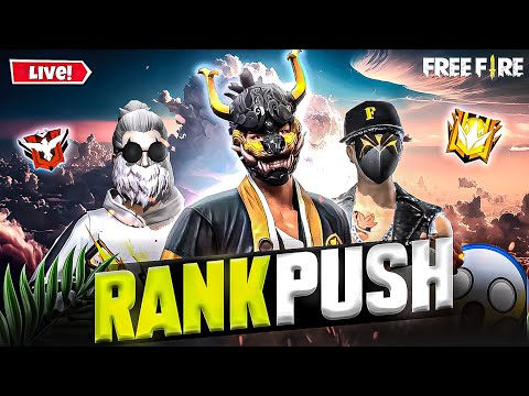 DAY 27 - SERIOUS RANK PUSH ON LIVE || BIN ZAID GAMING  👽#binzaid #freefirelive