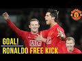 Cristiano Ronaldo's Outrageous Free Kick v Portsmouth All The Angles | Manchester United | WC 2018
