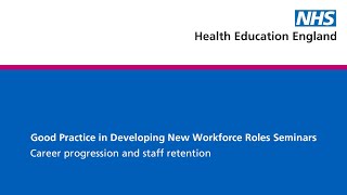 Career progression and staff retention