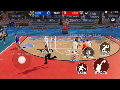 NBA Infinite Android Gameplay | Basketball Games ♂   - YouTube