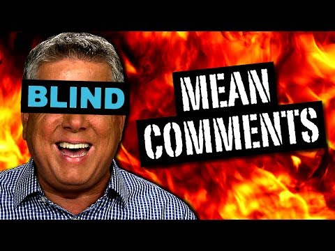 Blind YouTuber Reads Mean Comments About Himself