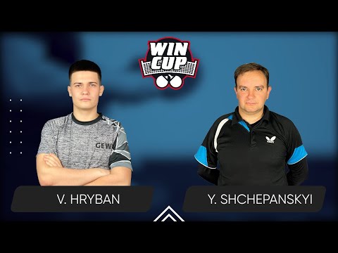 02:45 Vadym Hryban - Yurii Shchepanskyi West 6 WIN CUP 26.01.2024 | TABLE TENNIS WINCUP
