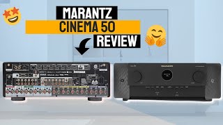 Video thumbnail for Marantz CINEMA 50 AV Receiver Review | Best 9.4 Channel Home Theater Receiver For 2025 by TECHATOP