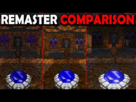 Hexen Update 2025 Visual Comparison to Other Source Ports