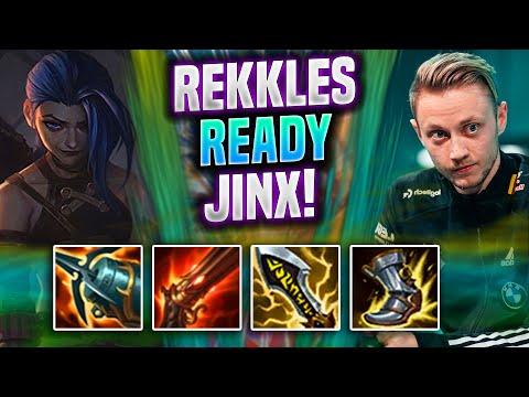 REKKLES IS READY TO PLAY JINX! - KC Rekkles Plays Jinx ADC vs Jhin! | Preseason 2022