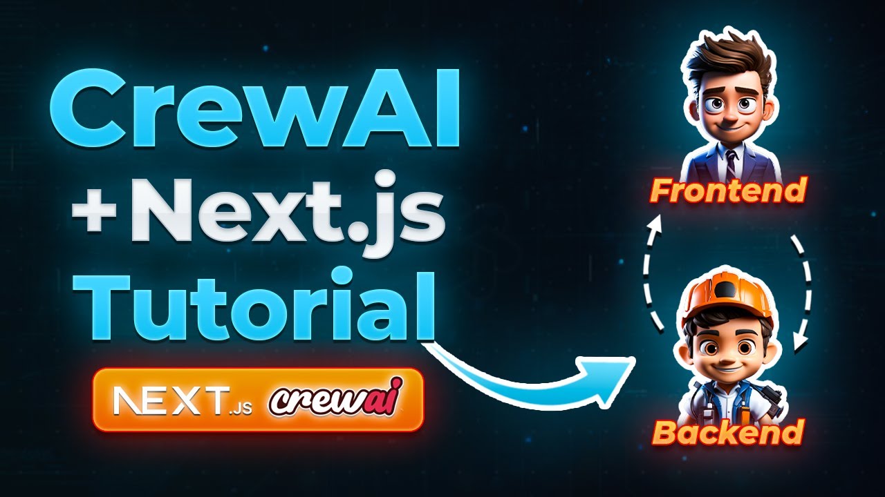Fullstack NextJS & CrewAI Crash Course For Beginners [Source Code Included]