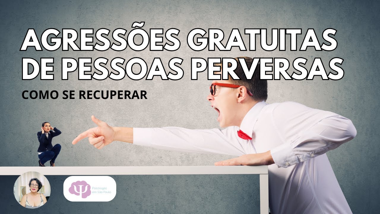 FURIA NARCISISTA -  VOCÊ JÁ TEVE QUE LIDAR COM AGRESSIVOS PATOLÓGICOS?