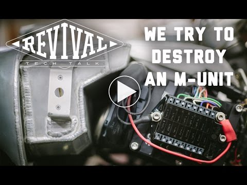 How to destroy a Motogadget M-Unit - Revival Cycles' Tech Talk