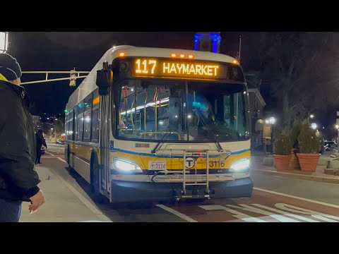 The Early Morning Adventurer | Yoshi's Ride Series {S14-E19} - Riding the 117 🚌 - {MBTA}