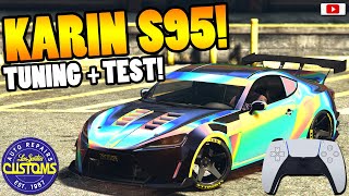 🛠😍Der SCHNELLSTE SPORTWAGEN!😍🛠 KARIN S95 Tuning + Test! [GTA 5 Online PS5 Update DLC]