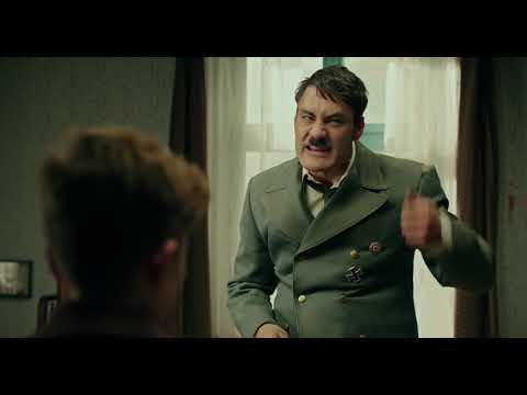 Jojo Rabbit (2019) f**k off Hitler scene