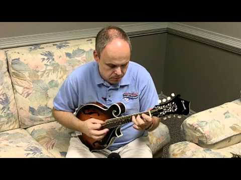 Banjo.com video: demo of a new Savannah SF-100 F-Style Mandolin