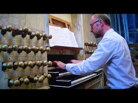 Henk Verhoef main organ at the New Church Amsterdam, 14th of July 2017, Buxtehude, Frescobaldi