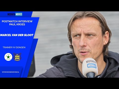 🎙️ MARCEL VAN DER SLOOT VAN VV DONGEN NA DE NEDERLAAG BIJ GROENE STER
