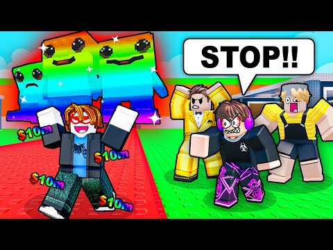 Stealing SECRET GODLY BRAINROTS as a FAKE NOOB... (Steal A Brainrot)