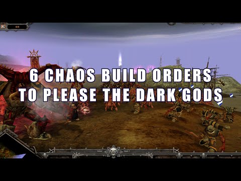 6 CHAOS BUILD ORDERS | Dawn of War: Soulstorm