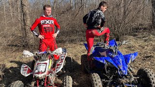 Honda TRX450R VS. Yamaha YFZ450R