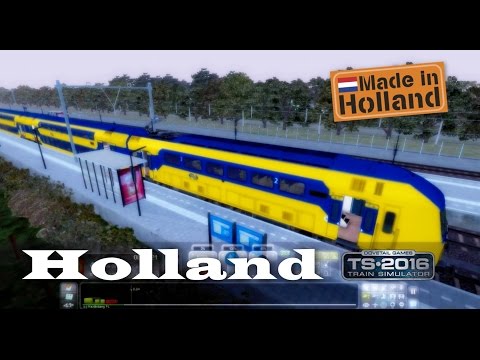 **2016 Train Simulator** Holland drive to Zwolle - Nederlandse Spoorwegen