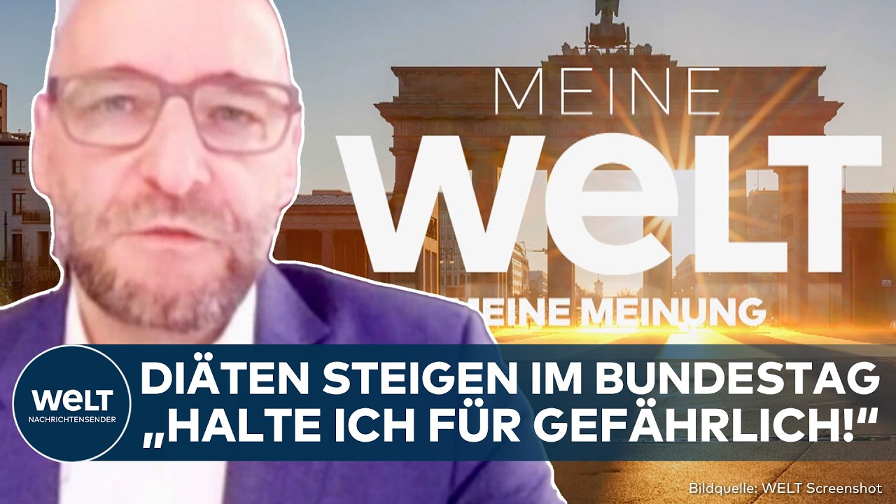 MEINE MEINUNG: Diäten im Bundestag steigen trotz Krise! Experten warnen vor falschem Signal
