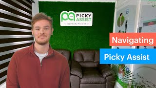 Guide on how to navigate in the Picky Assist